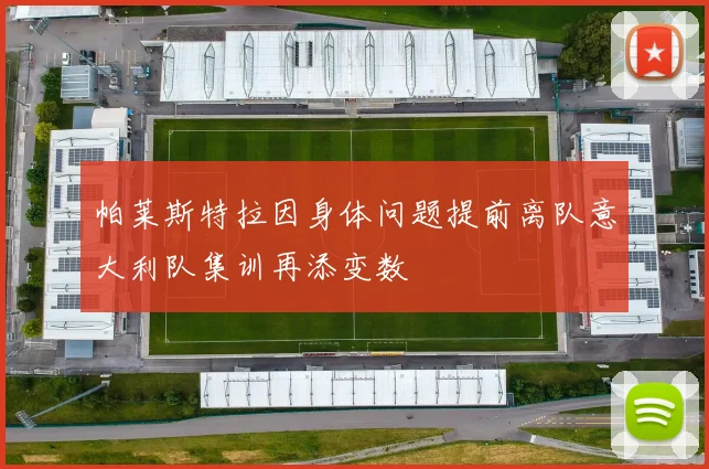 帕莱斯特拉因身体问题提前离队意大利队集训再添变数
