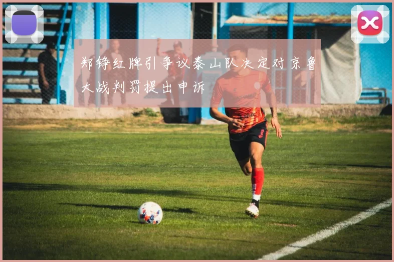 郑铮红牌引争议泰山队决定对京鲁大战判罚提出申诉